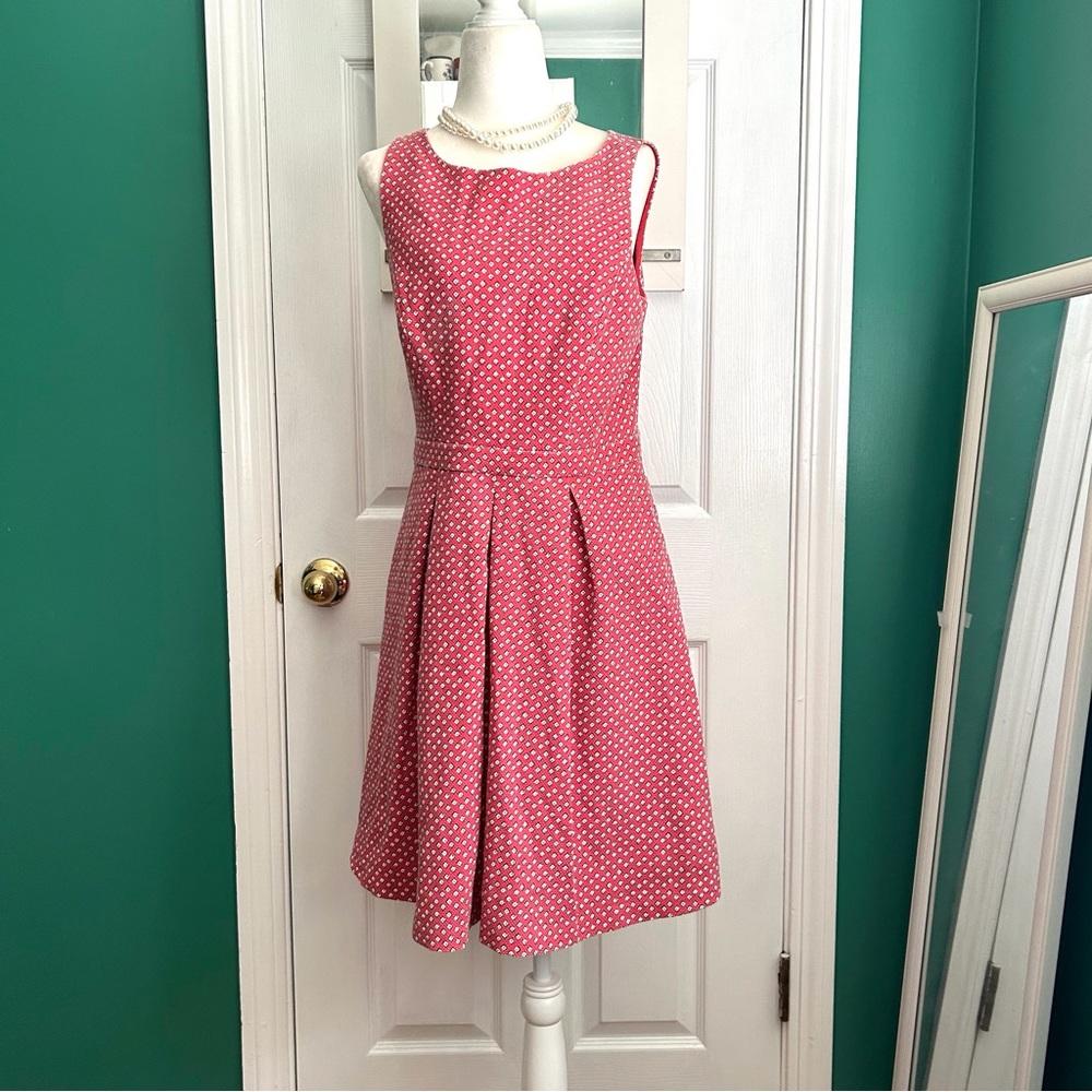 The Limited Light Red sleeveless Dress 6